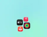 Ikony Apple TV, Muzyka, Gry i Aktywność. Czekam na beta testing.