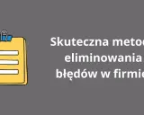 Lista kontrolna z zaznaczonymi elementami, ilustrująca skuteczny bug report example i eliminację błędów w firmie.